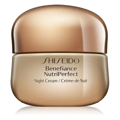 Shiseido Benefiance NutriPerfect Night Cream revitalizáló éjszakai krém a ráncok ellen 50 ml