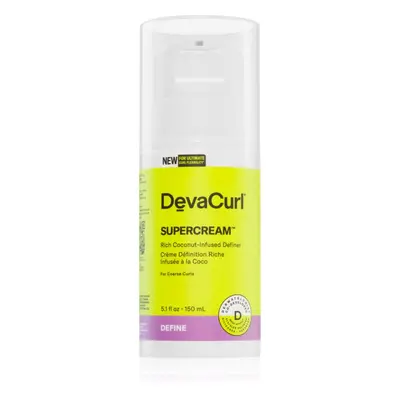 DevaCurl SuperCream mélyen hidratáló krém az alakért és formáért 150 ml