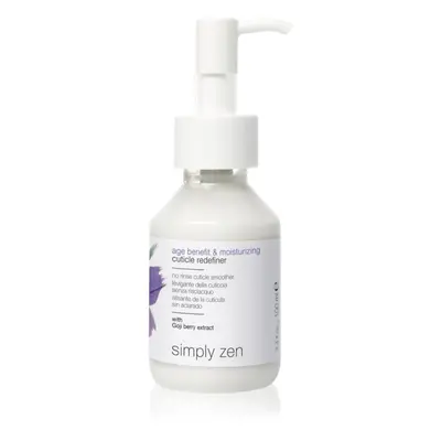 Simply Zen Age Benefit & Moisturizing leöblítést nem igénylő ápolás töredezés ellen 100 ml