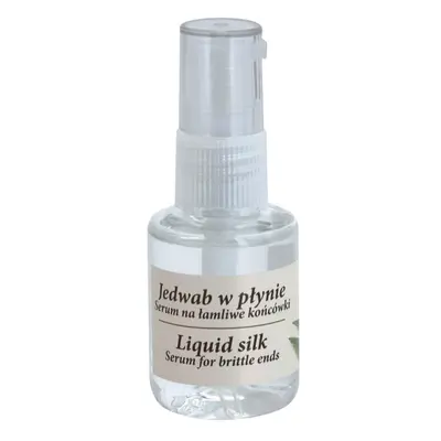 Green Pharmacy Liquid Silk Serum hajszérum törékeny hajvégekre 30 ml