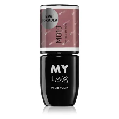 MYLAQ UV Gel Polish géles körömlakk árnyalat My Blush Tone 5 ml