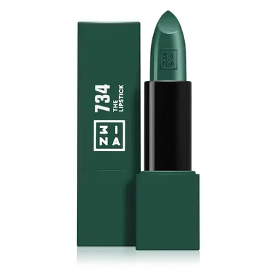 3INA The Lipstick rúzs árnyalat 734 - Green 4,5 g