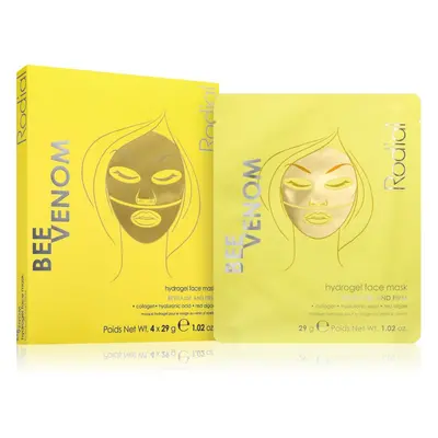 Rodial Bee Venom Hydrogel Face Mask pihentető hidrogélmaszk 4x29 g