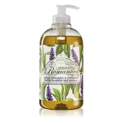 Nesti Dante Romantica Wild Tuscan Lavender and Verbena gyengéd folyékony szappan 500 ml