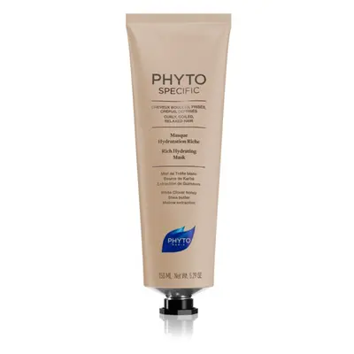 Phyto Specific Rich Hydrating Mask tápláló maszk a hullámos és göndör hajra 150 ml