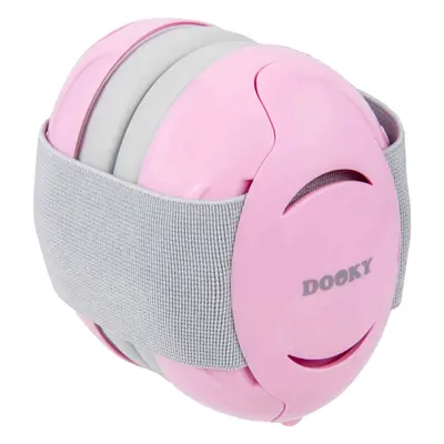 Dooky Baby Ear Protection BABY 0-36m hallásvédők gyermekeknek Pink 1 db