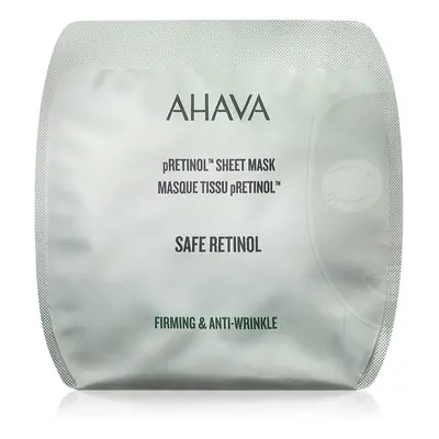 AHAVA Safe Retinol kisimító gézmaszk retinollal 1 db