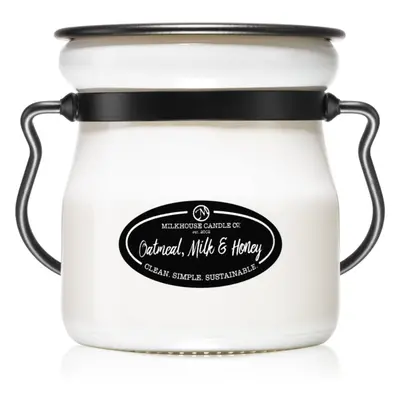 Milkhouse Candle Co. Creamery Oatmeal, Milk & Honey illatgyertya Cream Jar 142 g