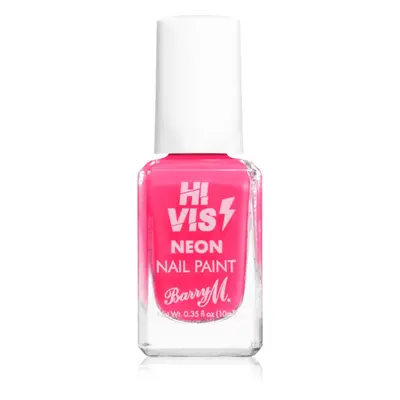 Barry M Hi Vis Neon körömlakk árnyalat Pink Venom 10 ml