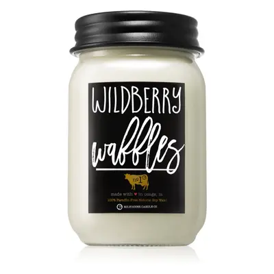 Milkhouse Candle Co. Farmhouse Wildberry Waffles illatgyertya Mason Jar 369 g