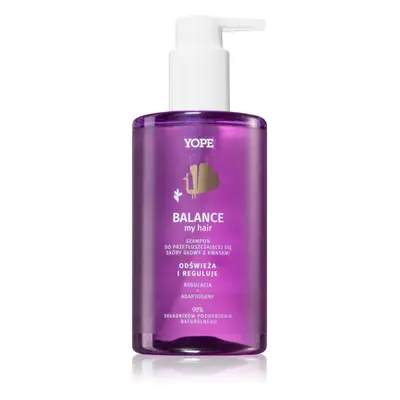 Yope BALANCE my hair tisztító sampon zsíros fejbőrre 300 ml