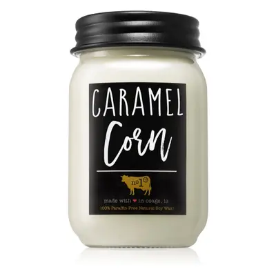 Milkhouse Candle Co. Farmhouse Caramel Corn illatgyertya Mason Jar 368 g