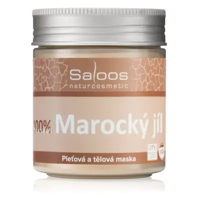 Saloos Clay Mask Moroccan Lava maszk a testre és az arcra 200 g