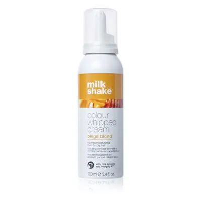 Milk Shake Colour Whipped Cream tonizáló hab minden hajtípusra Beige Blond 100 ml