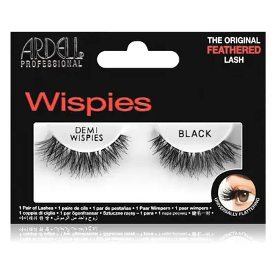 Ardell Professional Wispies ragasztható műszempilla Demi Wispies Black 1 db