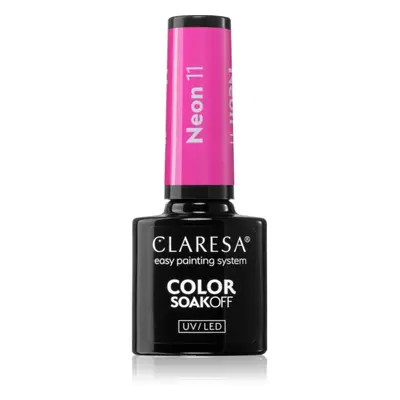 Claresa SoakOff UV/LED Color Neon géles körömlakk árnyalat 11 5 g