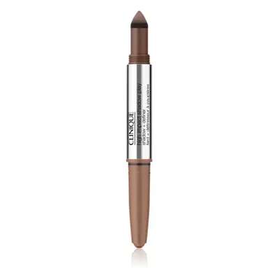 Clinique High Impact Shadow Play™ Shadow & Definer szemhéjfesték ceruza duo árnyalat Double Latt