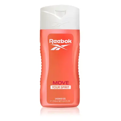 Reebok Move Your Spirit friss tusfürdő gél hölgyeknek 250 ml