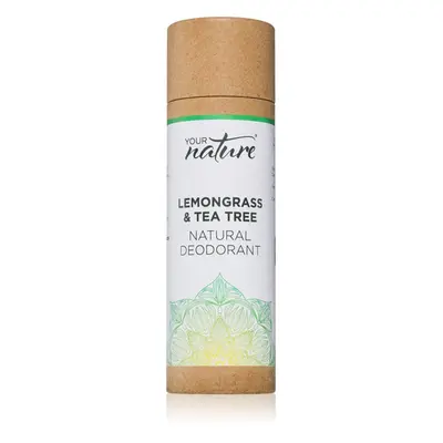 Your Nature Natural Deodorant izzadásgátló deo stift Lemongrass & Tea Tree 70 g