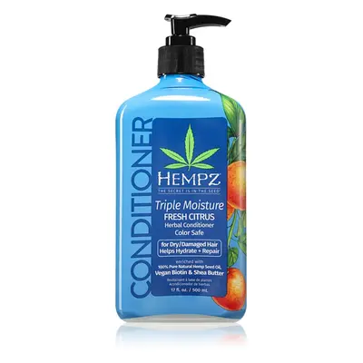 HEMPZ Triple Moisture hidratáló kondicionáló hajra 500 ml