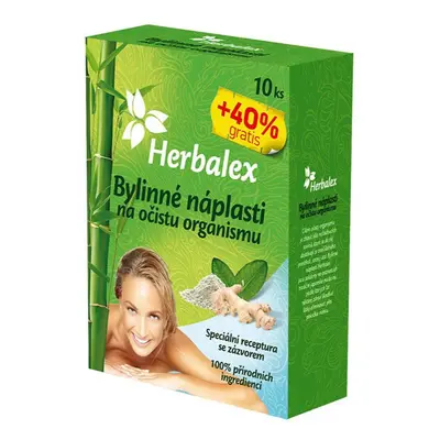 Herbalex Herbal patches for cleansing the body sebtapasz 10 db