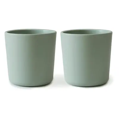 Mushie Dinnerware Cup bögre Sage 2 db