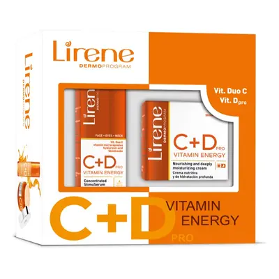 Lirene C+D PRO Vitamin Energy ajándékszett minden bőrtípusra hölgyeknek