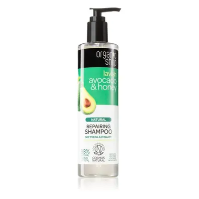 Organic Shop Natural Avocado & Honey regeneráló sampon száraz és sérült hajra 280 ml