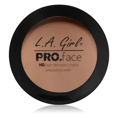 L.A. Girl Cosmetics PRO. Face HD kompakt púder matt hatással árnyalat Warm Honey 7 g