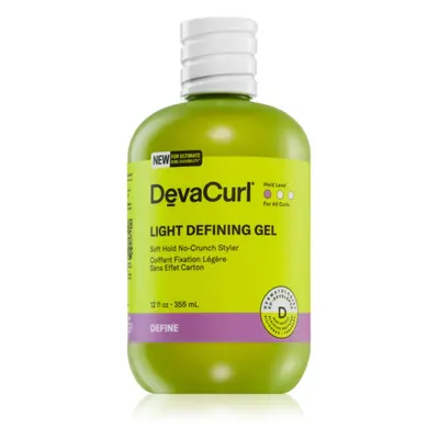 DevaCurl Light Defining Gel styling gél az alakért és formáért 355 ml