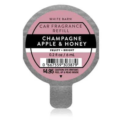 Bath & Body Works Champagne Apple & Honey illat autóba utántöltő 6 ml