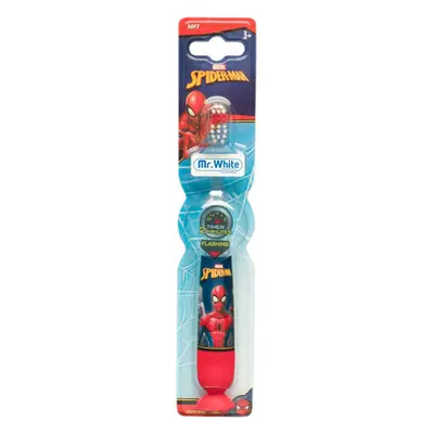 Marvel Spiderman Flashing Toothbrush fogkefe gyenge gyermekeknek 3+ 1 db