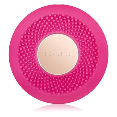 FOREO UFO™ mini 2 szónikus készülék az arcmaszk hatásának felgyorsítására utazási csomag Fuchsia