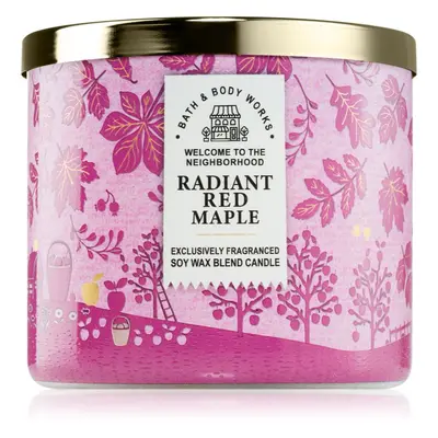 Bath & Body Works Radiant Red Maple illatgyertya 411 g