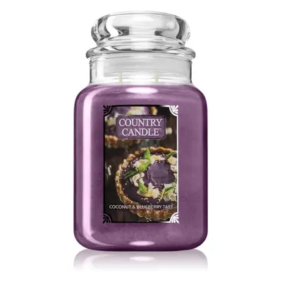 Country Candle Coconut & Blueberry Tart illatgyertya 680 g