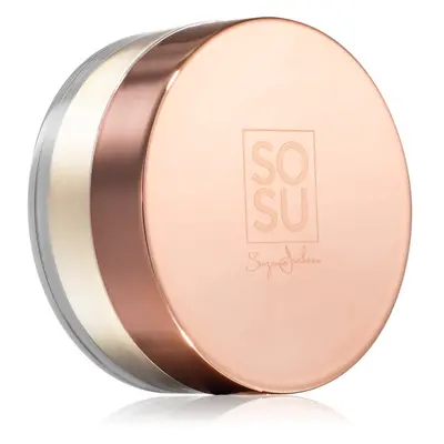 SOSU Cosmetics Face Focus mattító fixáló púder árnyalat 01 Light 11 g