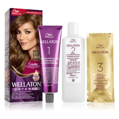 Wella Wellaton Intense tartós hajfesték Argán olajjal árnyalat 6/0 Dark Blonde 1 db