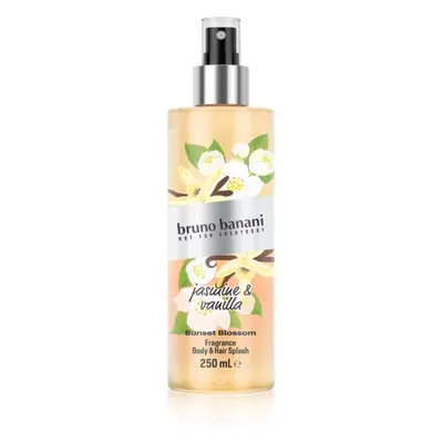 Bruno Banani Sunset Blossom Jasmine & Vanilla illatosított test- és hajpermet hölgyeknek 250 ml