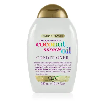 OGX Coconut Miracle Oil erősítő balzsam kókuszolajjal 385 ml