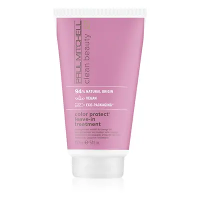 Paul Mitchell Clean Beauty Color Protect Leave-in Treatment leöblítést nem igénylő ápolás a szők