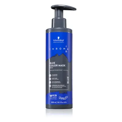 Schwarzkopf Professional Chroma ID Color Mask intenzív színező pakolás hajra árnyalat Blue 300 m