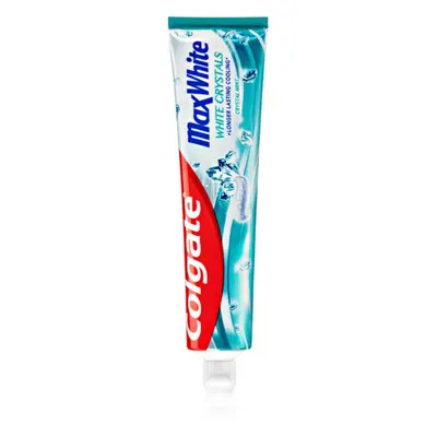 Colgate Max White White Crystals fogfehérítő paszta fluoriddal Crystal Mint 125 ml