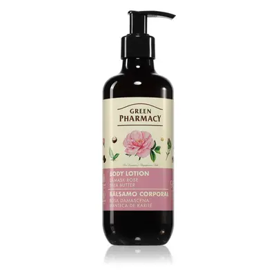 Green Pharmacy Damask Rose & Shea Butter Body Lotion tápláló testápoló krém 400 ml