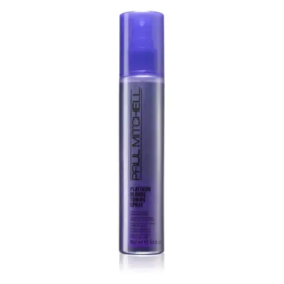 Paul Mitchell Blonde Platinum Blonde színező hajspray a szőke és melírozott hajra 150 ml