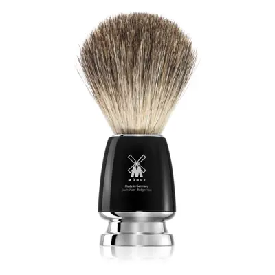 Mühle RYTMO Pure Badger borotválkozó ecset borz szőrből Black Resin 1 db