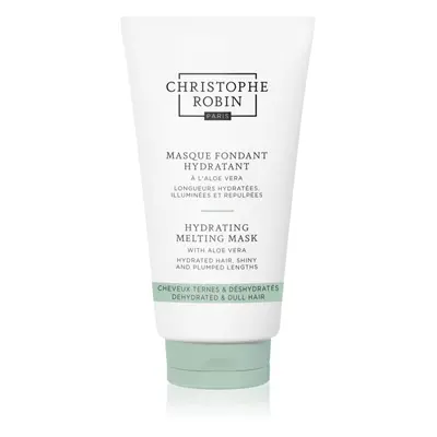 Christophe Robin Hydrating Melting Mask with Aloe Vera hidratáló maszk száraz hajra 75 ml