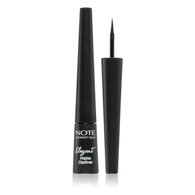 Note Cosmetique Elegant Matte Dipliner szemceruza árnyalat 01 Coal Black 2,5 ml