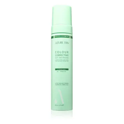 Azure Tan Green Base önbarnító hab testre árnyalat Extreme Dark 200 ml