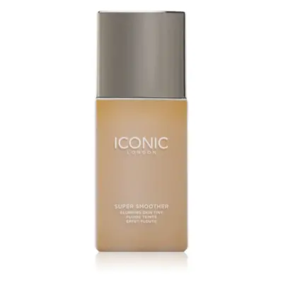 ICONIC London Super Smoother Blurring Skin Tint könnyű hidratáló alapozó árnyalat Golden Medium 