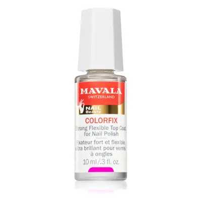 Mavala Nail Beauty Colorfix fedő lakk a körmökre a tökéletes védelemért és intenzív fényért 10 m